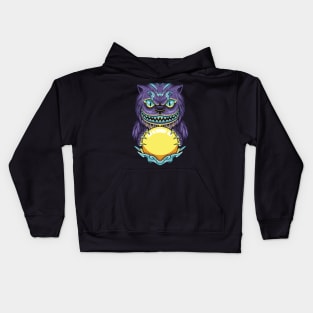 Fortune teller cat Kids Hoodie